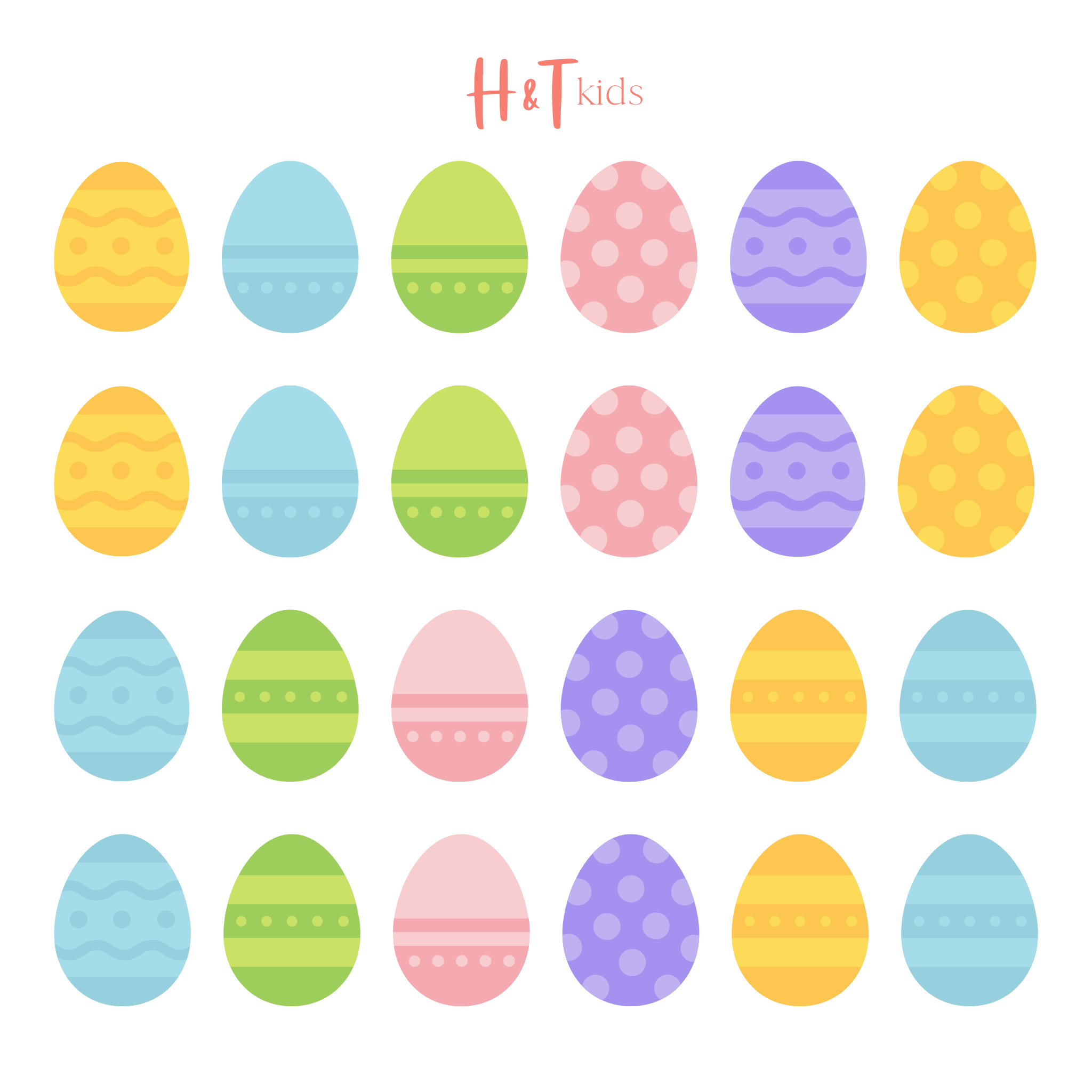 Egg-citing Easter Fun: Matching Easter Eggs FREE Printable