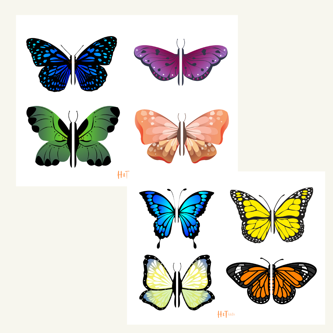 Insect and Butterfly Matching Game: A Fun and Educational Activity for Kids