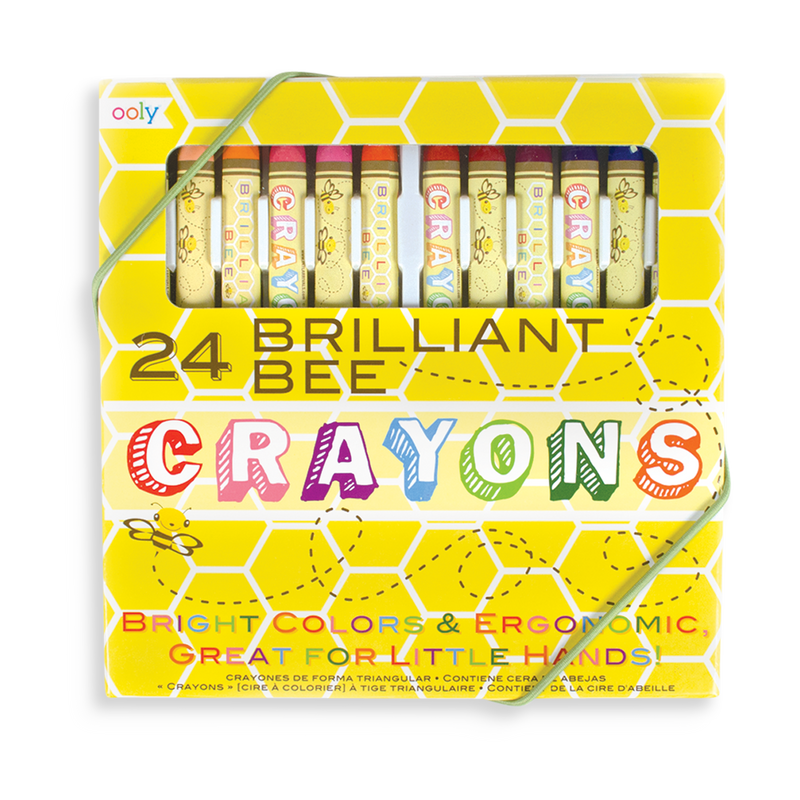 Brilliant Bee Crayons - set of 24
