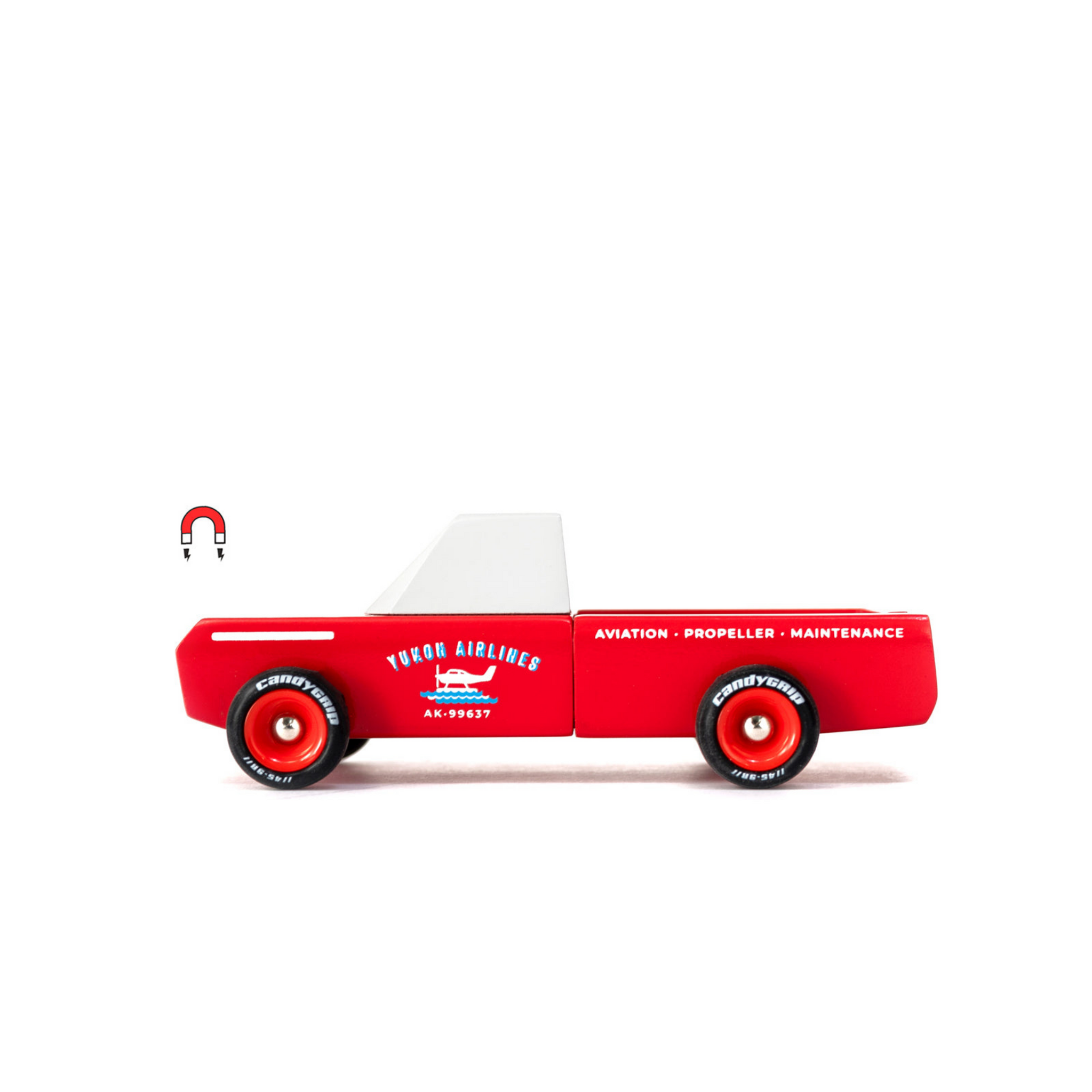 Candylab Longhorn Red Pickup Truck