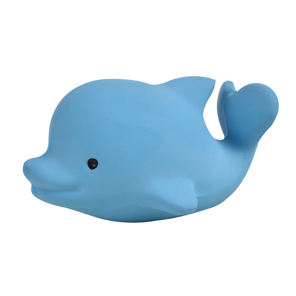 Dolphin Natural Organic Rubber Teether & Bath Toy – Hungry & Thirsty Kids