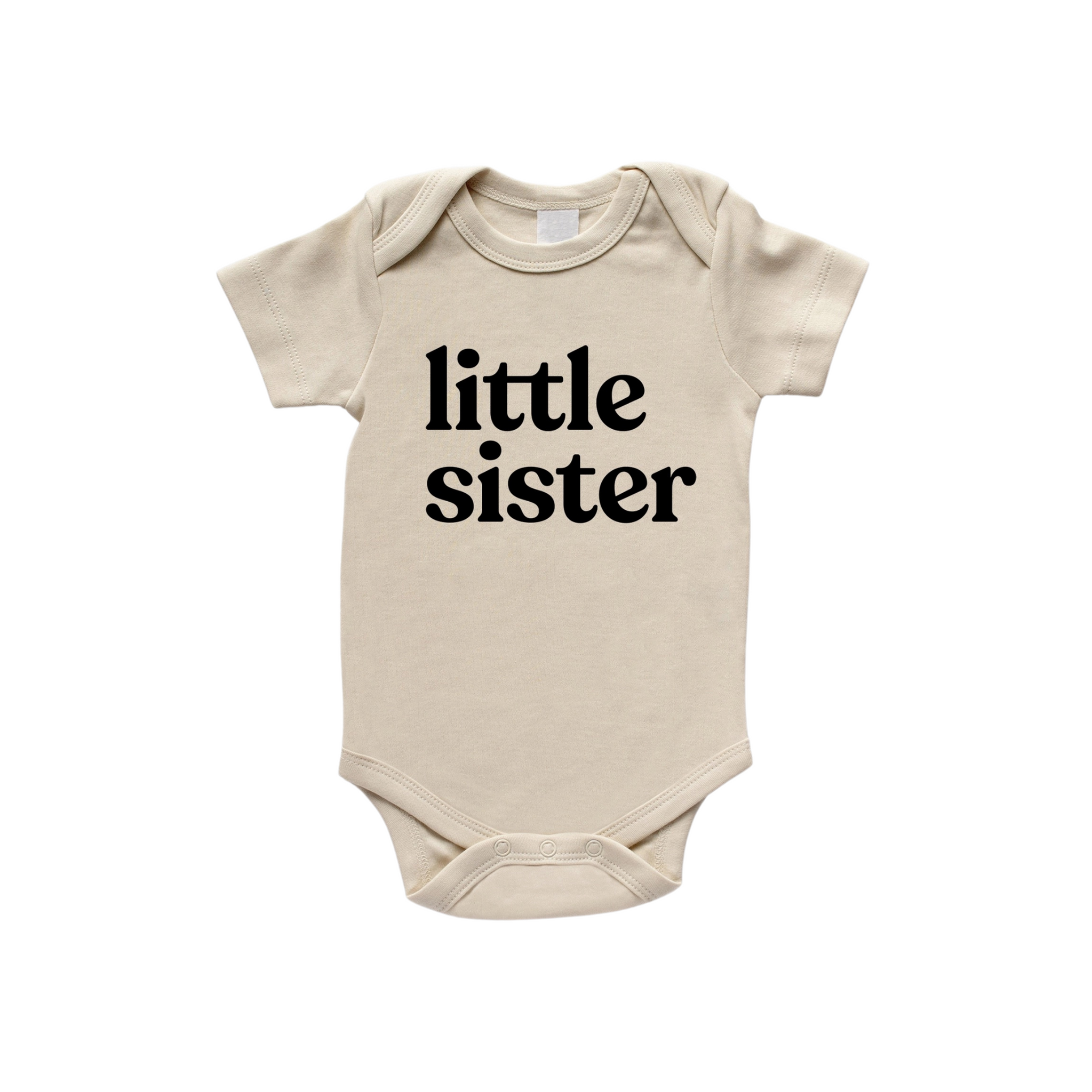 Little Sister Baby Organic Bodysuit