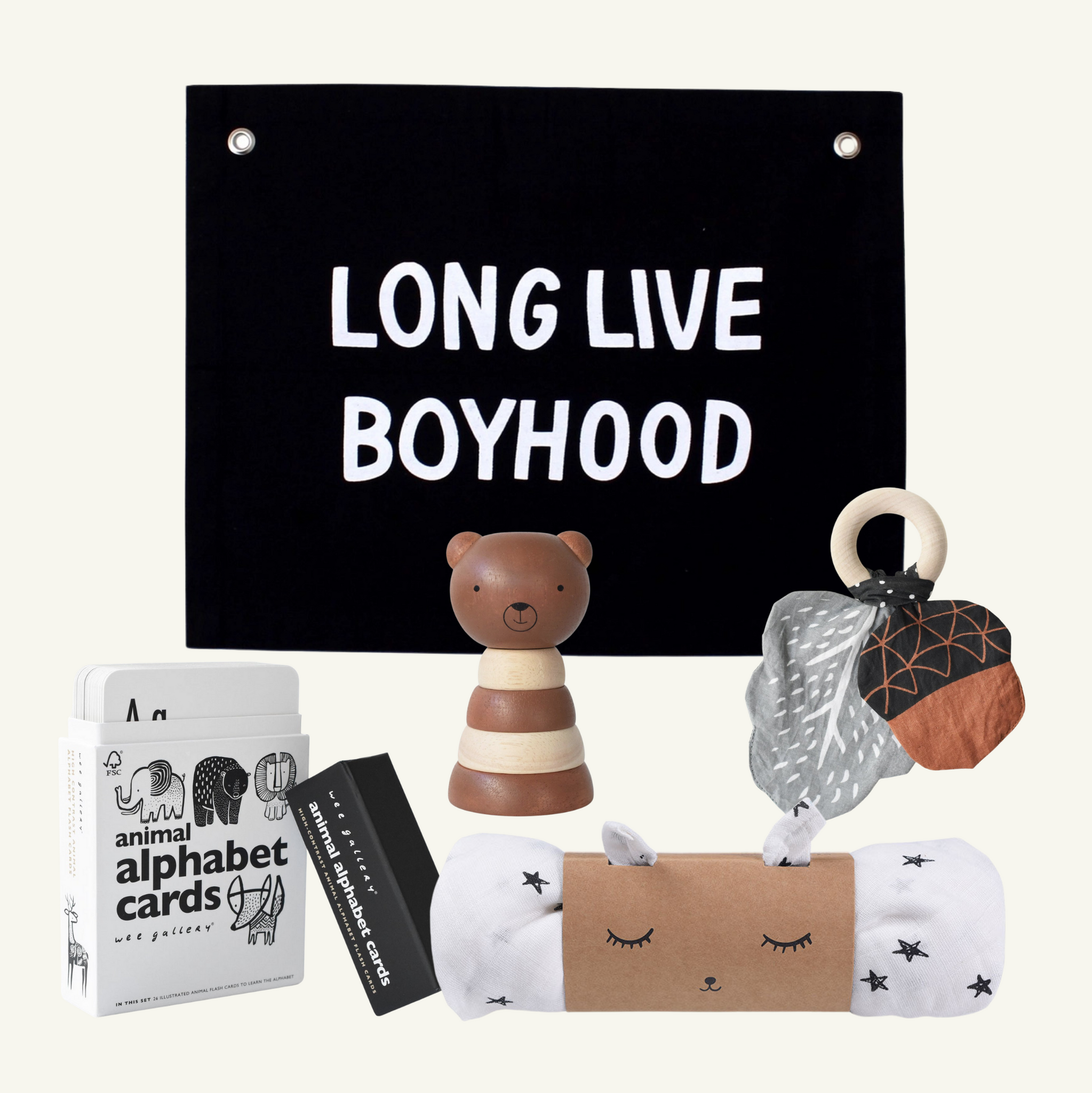 Long Live Boyhood Baby Gift Set