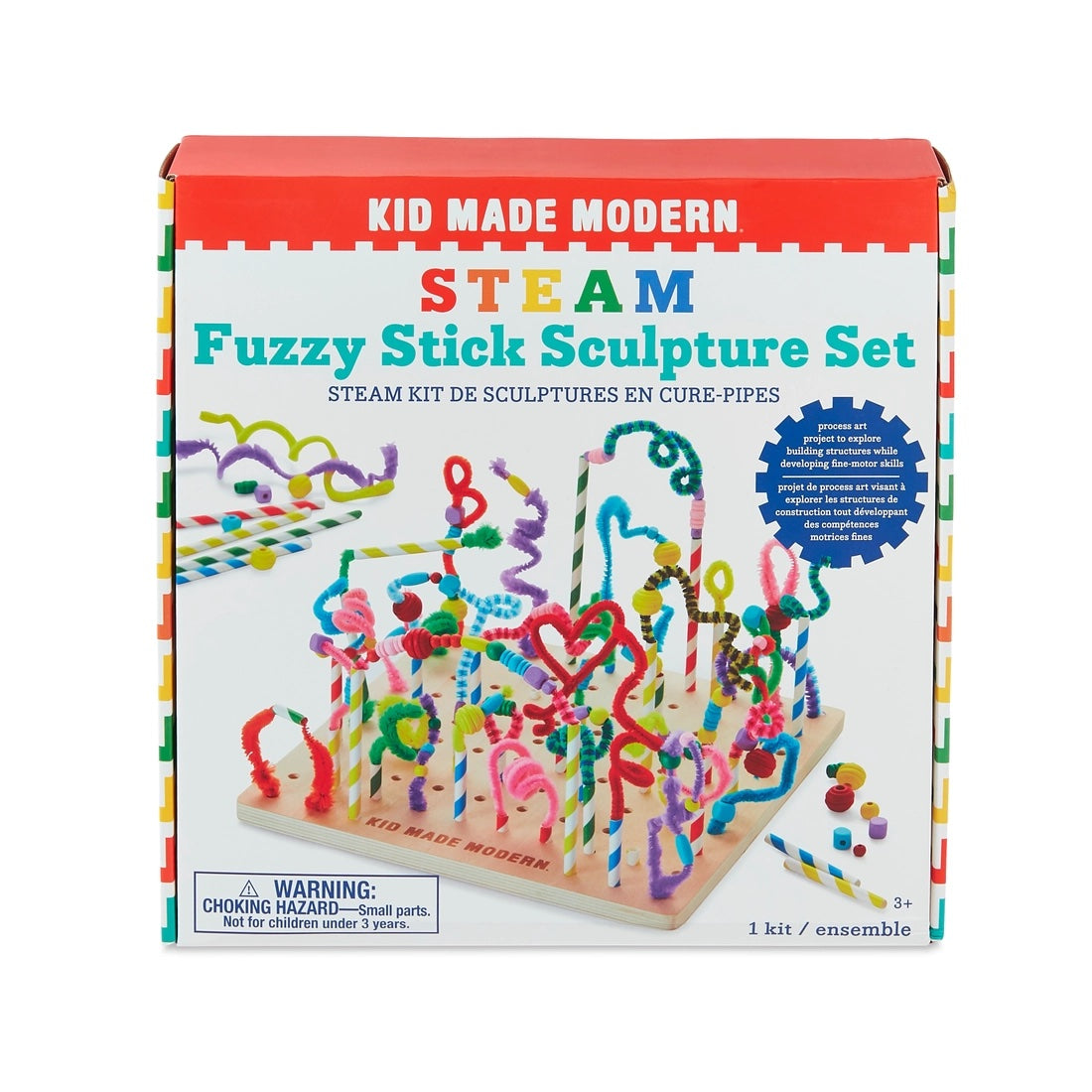 Kid Made Modern - STEAM Fuzzy Stick Sculpture Set