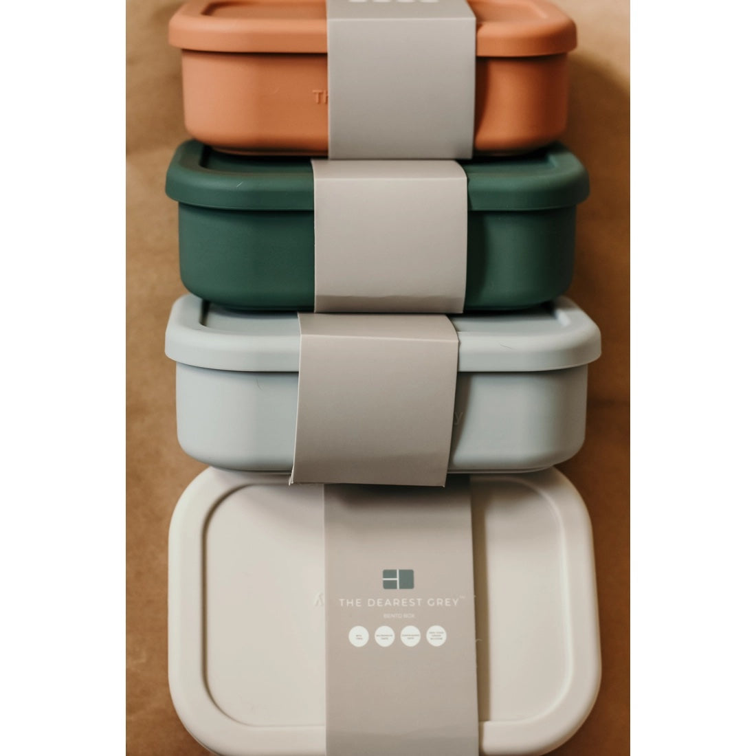 Silicone Bento Box - Emerald