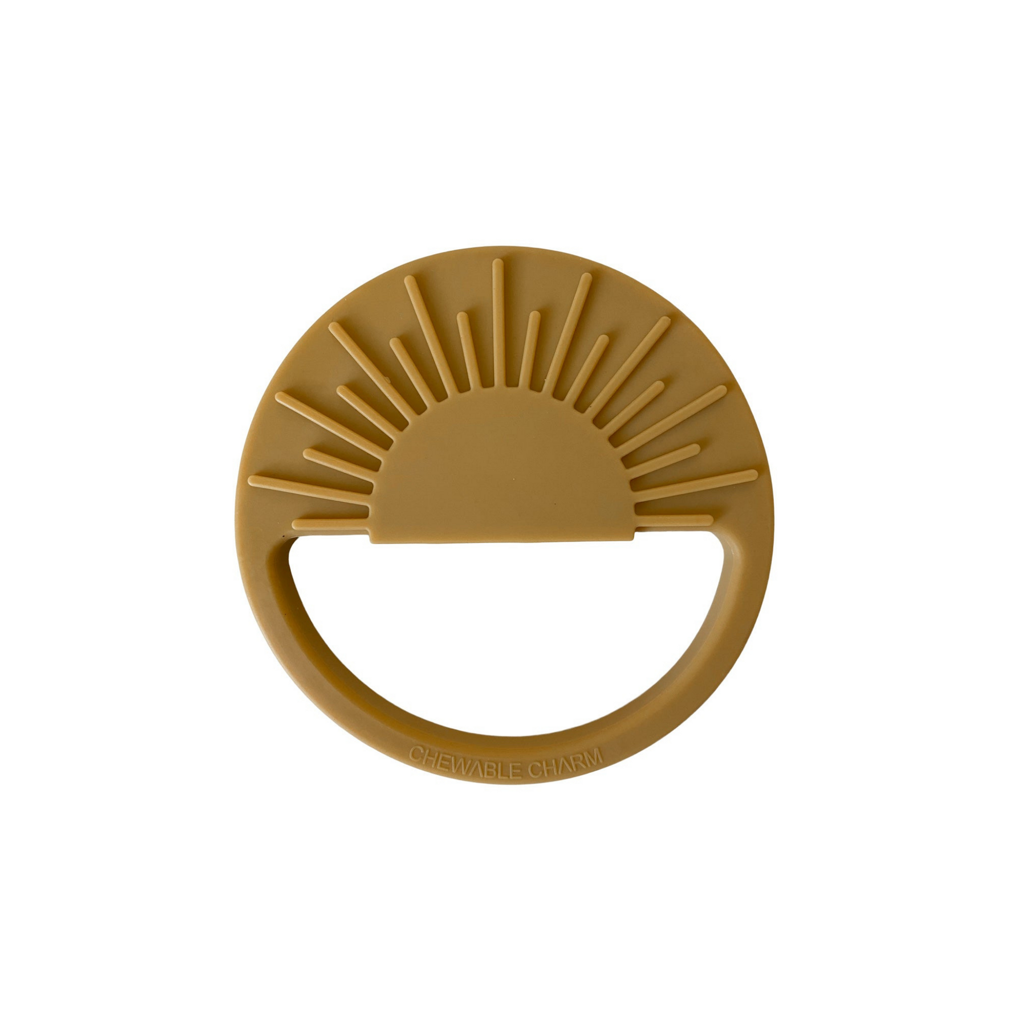 Sun Silicone Teether - Mustard ☼