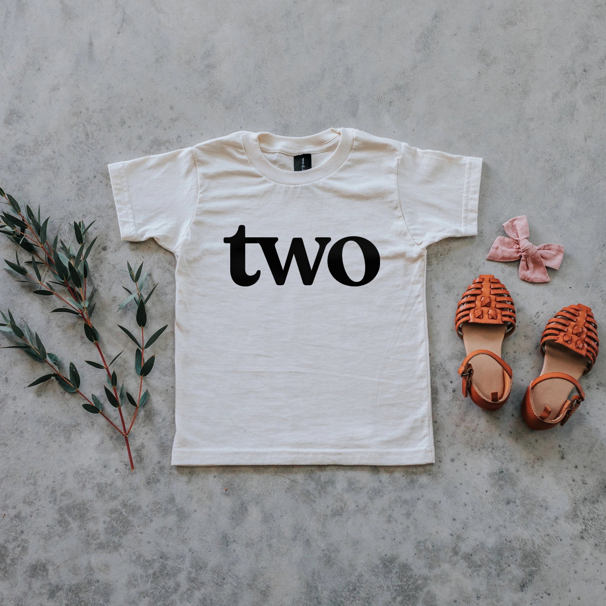 Two Birthday Organic Tee