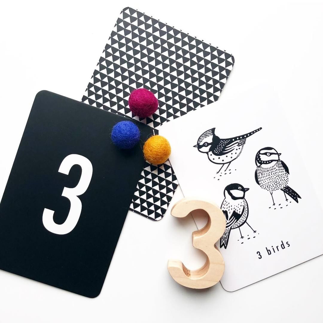 Nature Number Cards - Wee Gallery